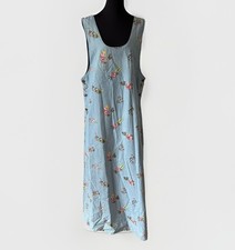 Vintage Mandal Bay Maxi Dress Tropical Resort Sea Shells Hawaiian Women’s L NWT picture
