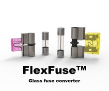 Round Glass Fuse Converter To Blade picture