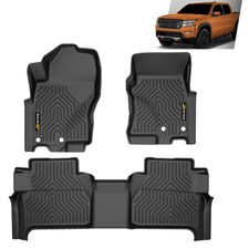 Smartliner Floor Liners Front/2nd Row 2022-2025 2024 Nissan Frontier Crew Cab picture