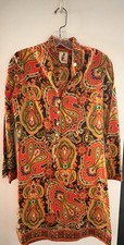 Psychedelic Junior Youthquake Vintage 1960’s Paisley Dress Size Small/Medium. ￼ picture