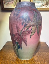 Rookwood Large Matte Glaze Vase 1922 L. Lincoln MINT picture