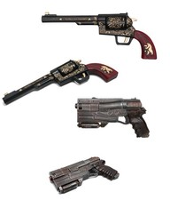 Fallout 13.75” & 11” Revolver Pistol Replica foam Gun Cosplay Costume Prop picture