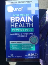 Qunol Brain Health Memory Plus, Magnesium L-Threonate & Citicoline 60  picture