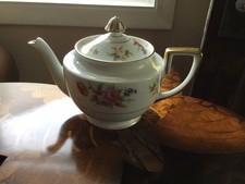 Vintage 1933– Noritake Phyllis Floral 3cup Floral Porcelain Teapot-MINT picture