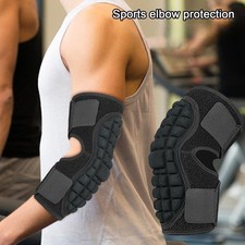 Compression Elbow Pad Sleeve Breathable Brace Support Strap Pain Relief Sports picture