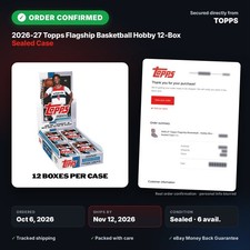 PRESALE Ships by 10/22 - 2026-27 Topps Flagship Basketball Hobby Case Wholesale picture
