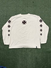 independent trucks Style Y2K Zero Point Long Sleeve Ornate Crosses Size XL picture