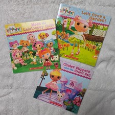 Lalaloopsy Scholastic Book Lot of 3 Cinder Slippers Meet Girls Garden Kids picture