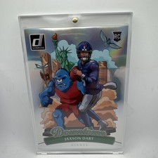 2025 Panini Donruss JAXSON DART DOWNTOWN 🔥 Rookie (Oversized ) #14 RC NY Giants picture