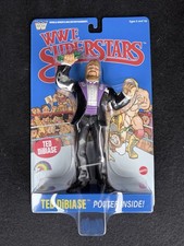 WWE Superstars LJN Ted DiBiase Million Dollar Man Blue Card Mattel IN HAND picture