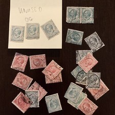 EARLY ITALY STAMP LOT, UNUSED OG INCLUDED picture
