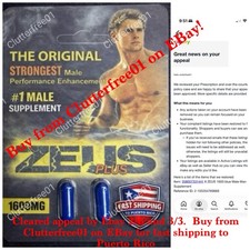 14 ZEUS 1600  Male Suppliment Men  picture