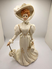 Lenox Grand Voyage 1995 Victorian Lady Fine Porcelain Figurine *See Description picture