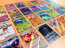 100 Pokémon Cards Bulk Lot - Guaranteed Ultra Rare + Holos / Revs - No Dupes NM picture