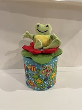 Vintage Rare VHTF Galt Frog In The Box Toy Baby Einstein picture