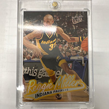 Fleer Ultra 1996-97 Gold Medallion Edition Reggie Miller Pacers #G-46 picture