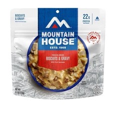 Mountain House Biscuits & Gravy, Freeze-Dried Camping & Backpacking Food, 2 Serv picture