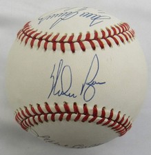 3000 Strikeout Club Signed Rawling Baseball JSA BA09033 Nolan Ryan Steve Carlton picture