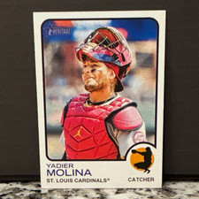 Topps 2022 Topps Heritage Yadier Molina Cardinals Color Swap Variation #279 picture