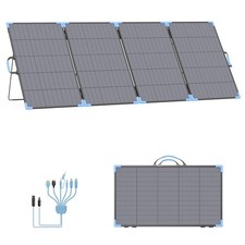 E-POWO 110W 220W 400W Bifacial Foldable Solar Panel ETFE N-Type 25% Efficiency picture