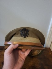 Original WWI WW1 Era B. Pasquale & Co US Army Military Officer's M1912 Visor Hat picture
