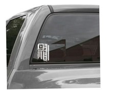 DISTRESSED UNITED STATES ARMY FLAG RETIRED VINYL DECAL STICKER U.S. ARMY picture