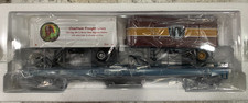 MTH 20-95303 Boston & Maine FC w/2 Pup Trailers #2018 O Scale 1:48 NEW - Sealed picture