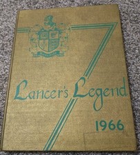 Vintage 1966 Lancer's Legend Yearbook  Reynolds High School Troutdale Oregon picture