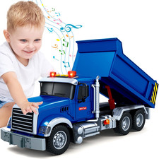 Kids Toys for 3 4 5 6 7 8 Years Old Boys, Large Dump Truck Toy with Lights, Soun picture