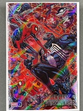 Spider-Verse vs Venomverse #1 Jonboy Meyers Prism Foil Ltd 175 NYCC Whatnot 25 picture
