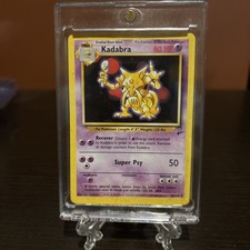 Vintage Pokémon Card Kadabra 1995 picture