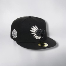 New Era Crown The City Mexico City Aztec 2.0 59Fifty Black / Black NEW picture
