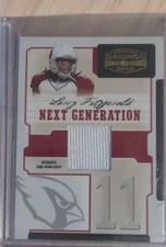 2006 Donruss Gridiron Gear - Next Gen Larry Fitzgerald #NG-17 Jerseys /250 (MEM) picture