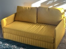 IKEA Mustard Yellow Small Sofa Bed picture