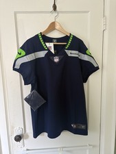 Nike Seattle Seahawks Elite Jersey Size 44 Navy picture