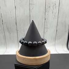 8” AA Grade Double Knotted Tahitian Pearl Bracelet picture