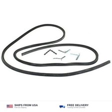 Universal 4-Sided Cooker Oven Rubber Door Seal,Black picture