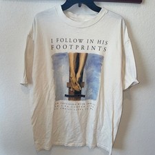 Men’s vintage Xl Jesus Christian Shirt 90s picture
