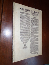 1549-Matthews  Bible-14 Preliminary Leaves-Table of Principle Matters-Prologue picture