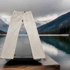 Ag Adriano Goldschmied Pants the Graduate Tailored Leg Khaki Preppy 33/32 Read picture