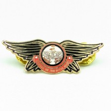 Aerosmith Aero Force One 2006 Official Member Wings Hat Pin Lapel Pin Tack Pin picture