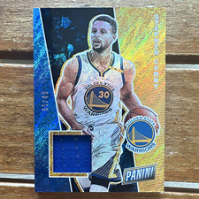 Panini 2017 National Convention Stephen Curry Warriors Relics Game Worn  5/49 picture
