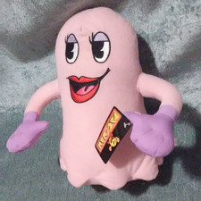 TOY FACTORY VINTAGE PAC-MAN Pinky PLUSH 10