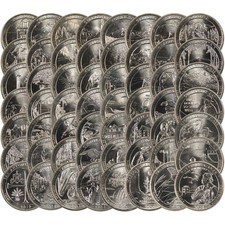 2010-2021 National Park Quarter 56 Coin Uncirculated Set picture