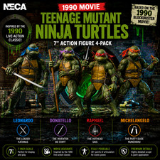 Ninja Turtles 1990 Movie TMNT Teenage Toys Mutant 7
