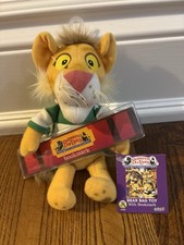 New VTG 1999 Eden Plush Beanbag Between The Lions Lionel 8