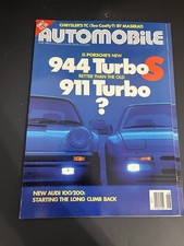 Automobile  Automotive Magazine - Vintage - June 1988 picture