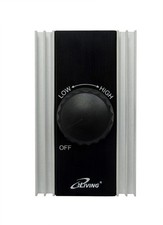 iLIVING ILG8SFSC Fan Speed Controller 120V 8A Black picture