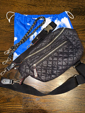 MZ Wallace Black Belt Sling Bag picture