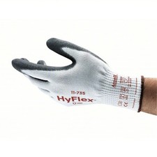 144 Pairs XL XLarge HyFlex® 11-735 Size 10, ABR 6, A4 Cut Resistant Gloves picture
